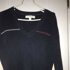 Heavy Navy Blue Tommy Hilfiger Sweater Size 3X